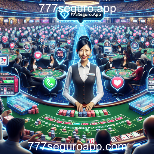 A Experiência do Cassino Ao Vivo no 777seguro.app